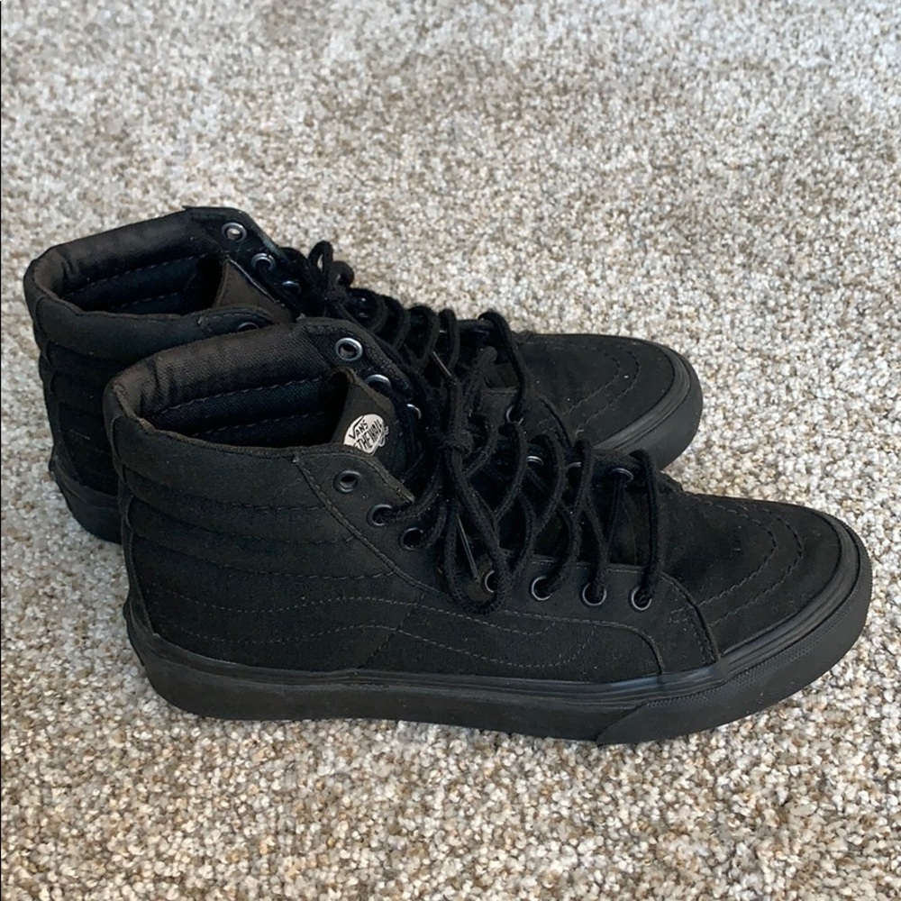 Vans Canvas High-Top Black size 7.5